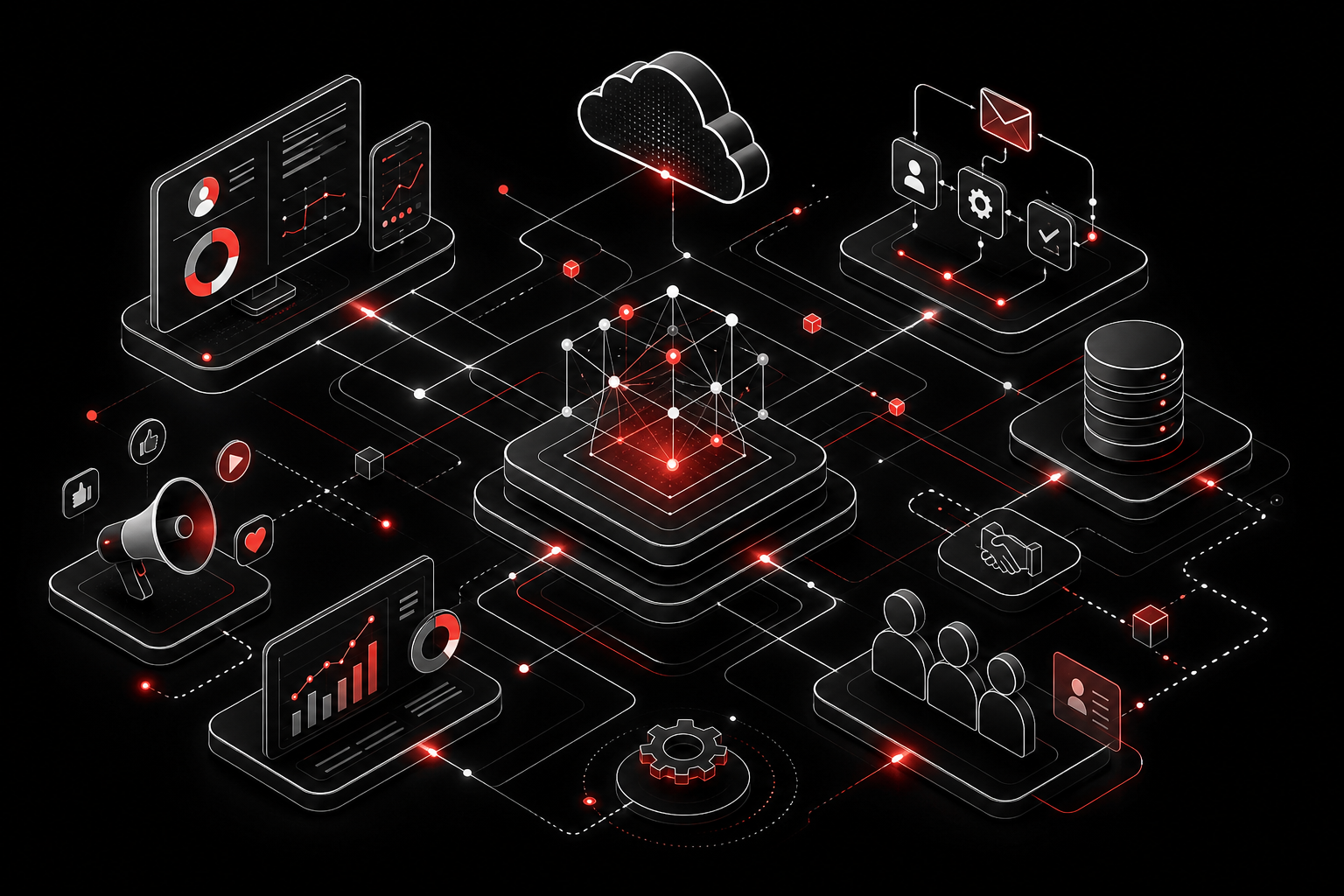 Digital marketing technology and automation infrastructure